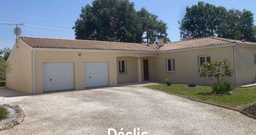 vente Maison contemporaine Saujon
