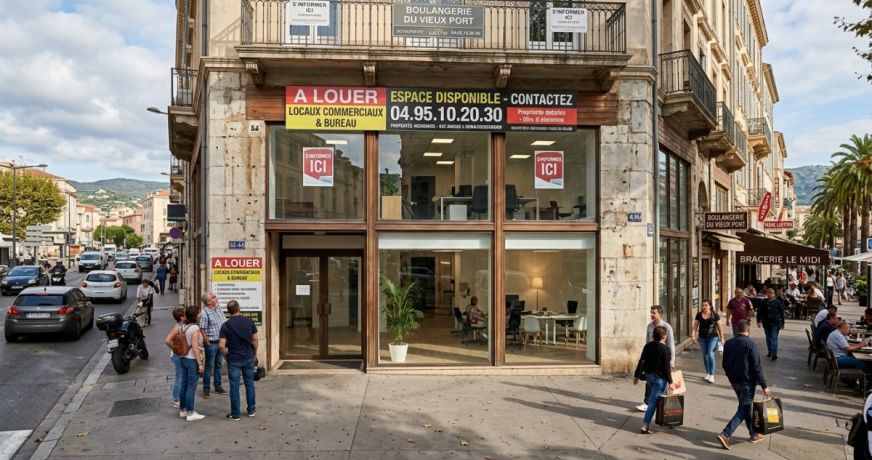 vente Bureau Ajaccio