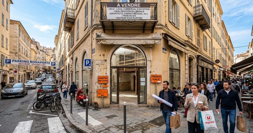 vente Local commercial Ajaccio