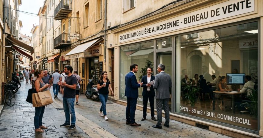 vente Local commercial Ajaccio