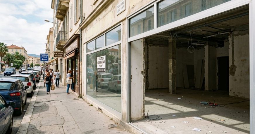 vente Local commercial Ajaccio
