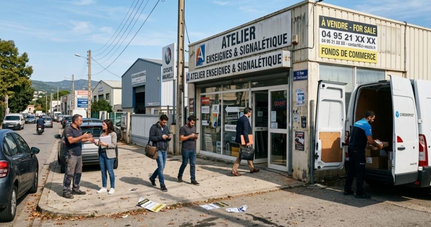 vente Local commercial Ajaccio