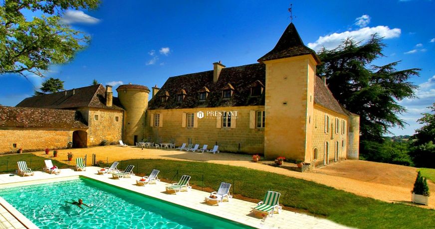 en location saisonnière Château Sarlat La Caneda