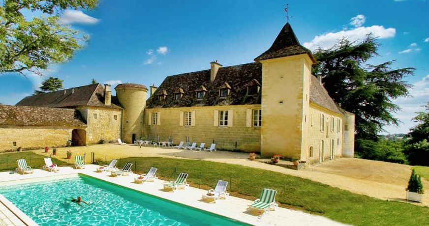 en location saisonnière Château Sarlat La Caneda