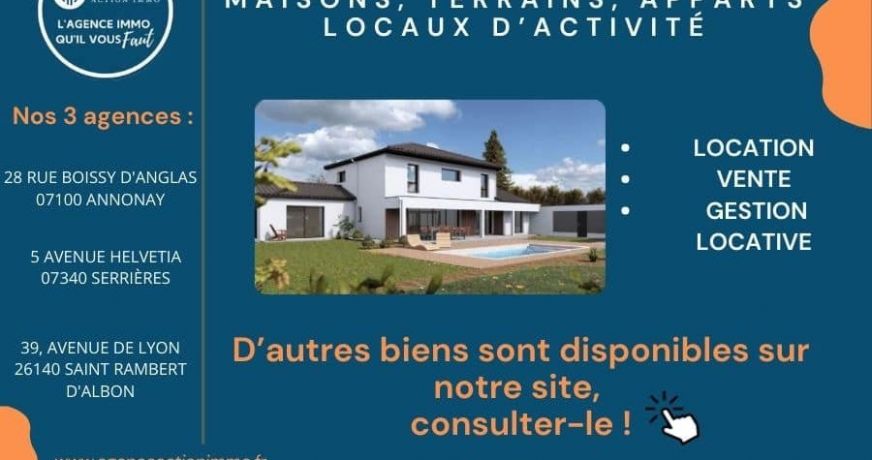 vente Immeuble Bourg Argental
