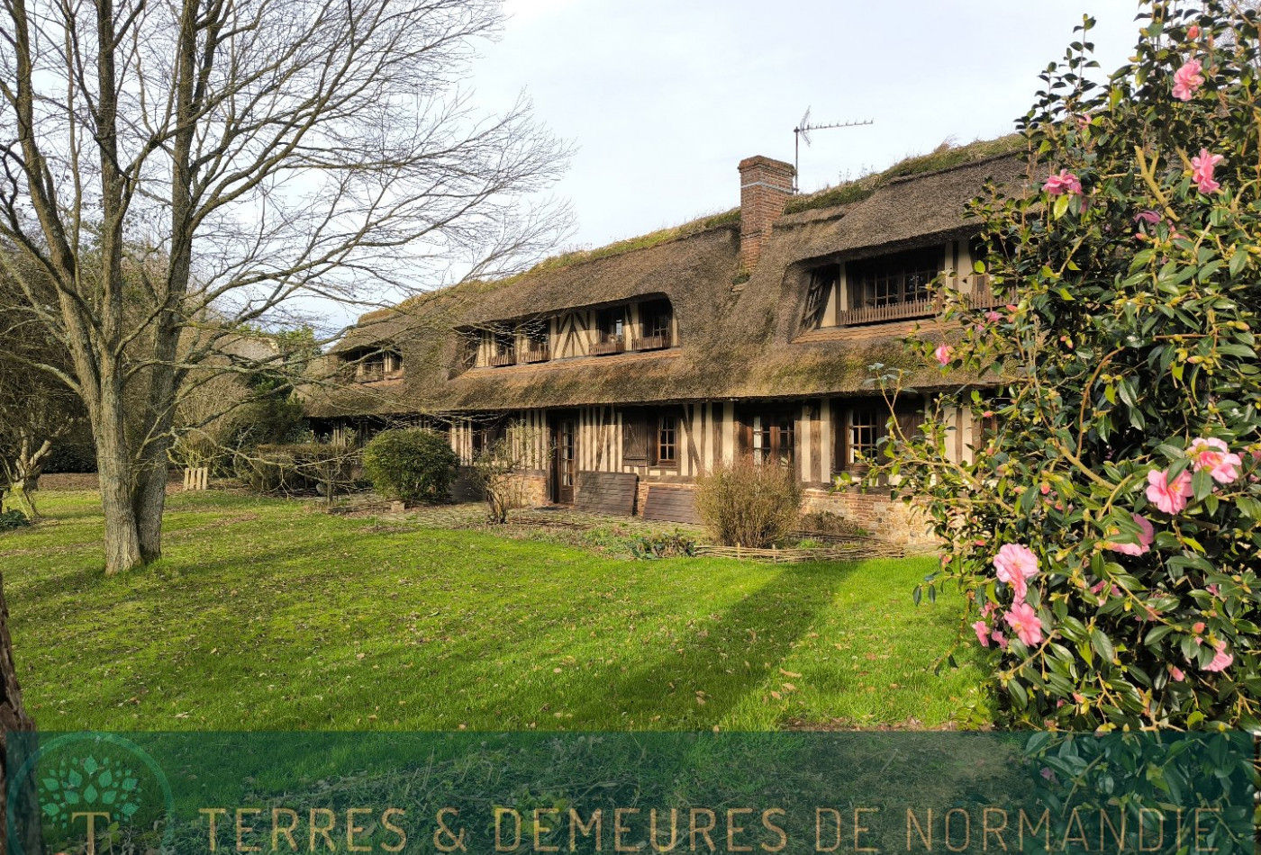 vente Chaumière Saint Georges Du Vievre - Photo 1