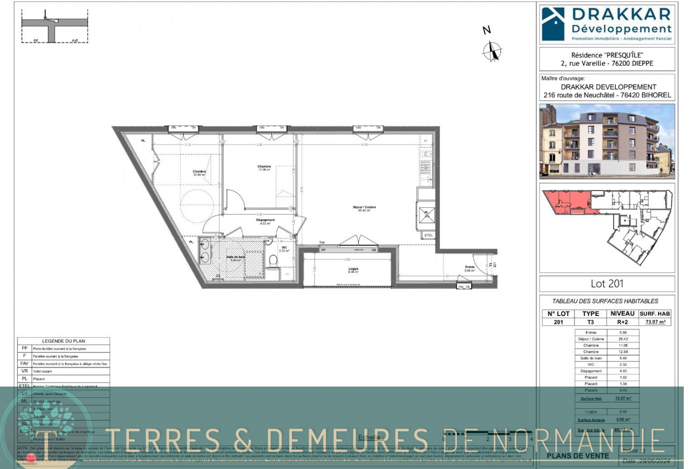 vente Appartement neuf Dieppe - Photo 6