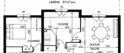 vente Appartement en rez de jardin Deville Les Rouen