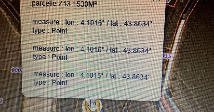 vente Terrain boisé – forêt Combas