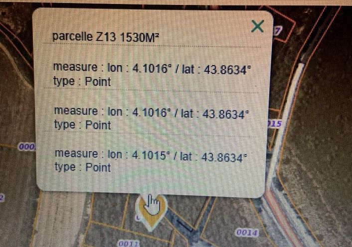 à vendre Terrain boisé – forêt Combas