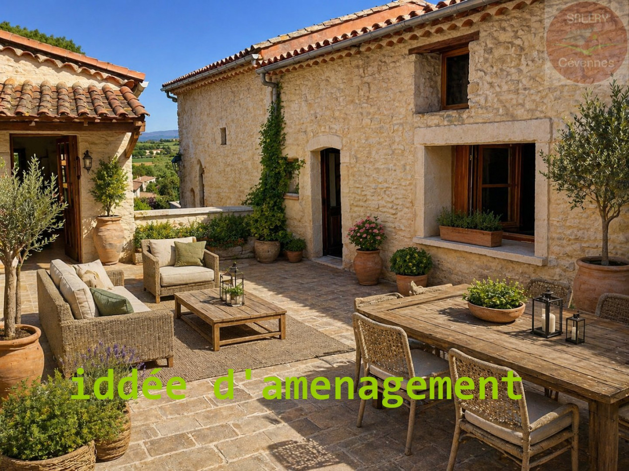 à vendre Maison en pierre Mejannes Les Ales - Photo 1