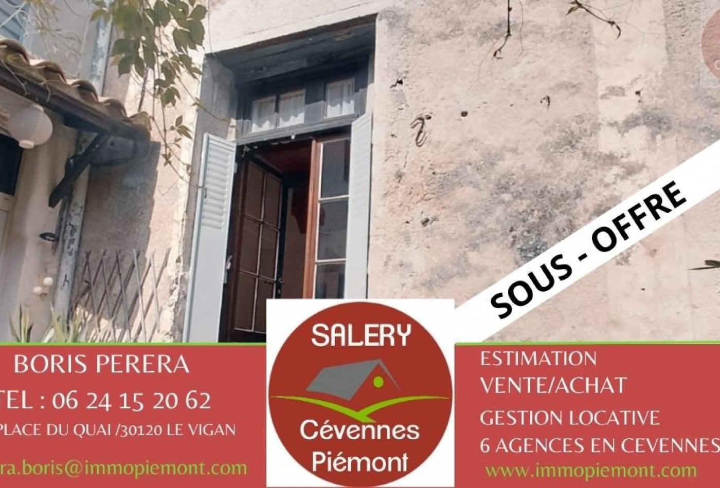 vente Maison de village Aulas - Photo 1