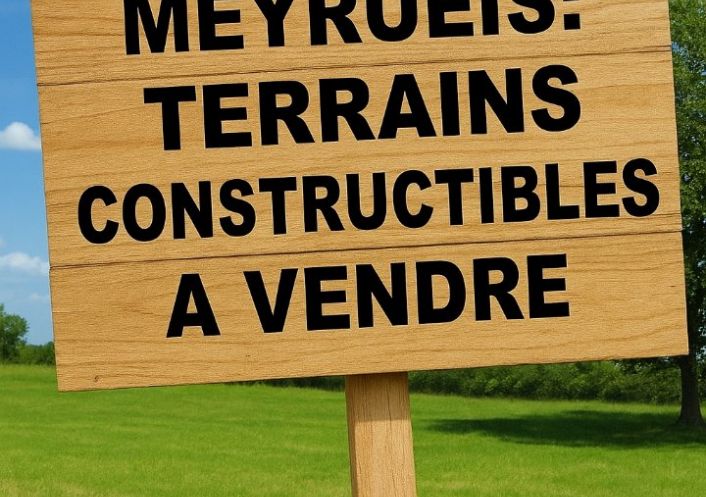 à vendre Terrain constructible Meyrueis