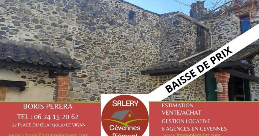vente Maison Saint Andre De Majencoules