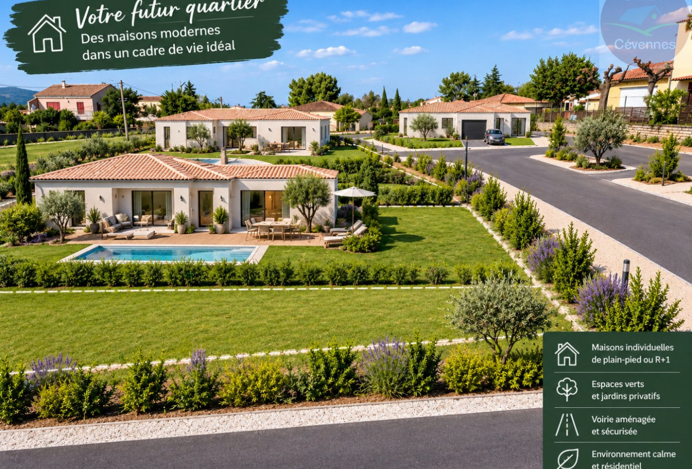 vente Terrain constructible Lezan - Photo 1