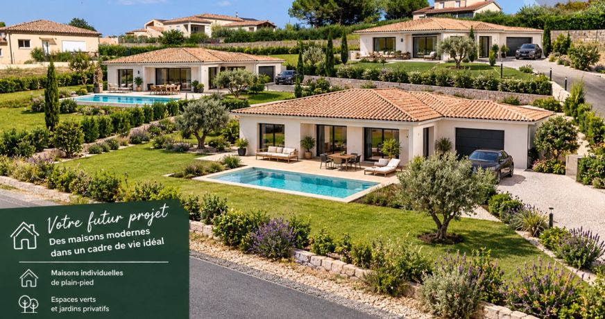 vente Terrain constructible Lezan