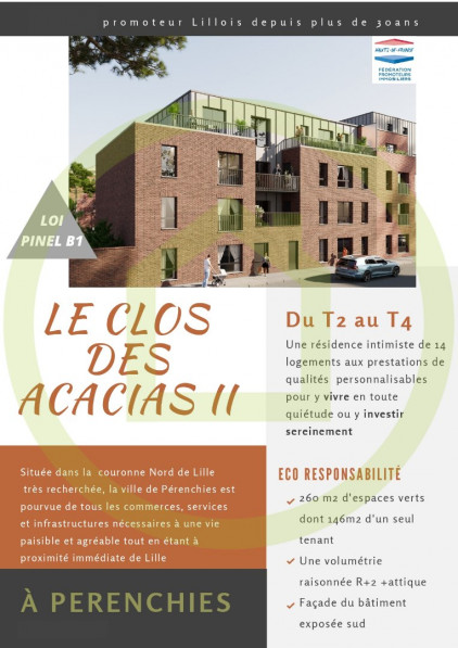 vente Appartement neuf Perenchies