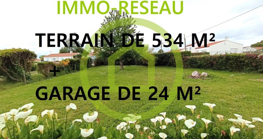 vente Terrain constructible Beauvoir Sur Mer