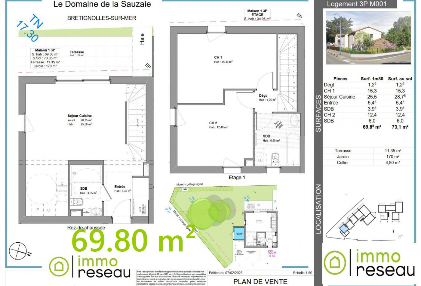 vente Maison en frais réduits Bretignolles Sur Mer - Photo 2