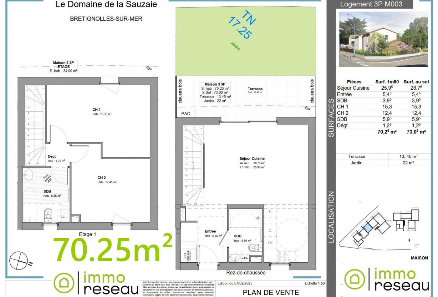 vente Maison en frais réduits Bretignolles Sur Mer - Photo 2