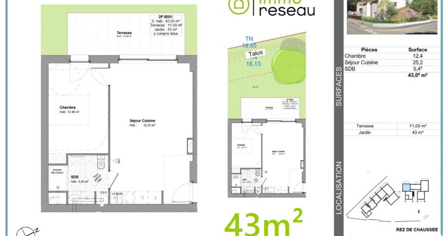 vente Appartement en frais réduits Bretignolles Sur Mer