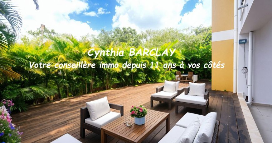 vente Appartement en rez de jardin Saint Joseph