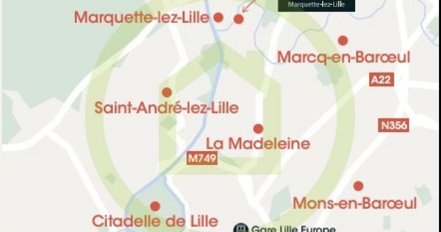 vente Appartement neuf Marquette Lez Lille