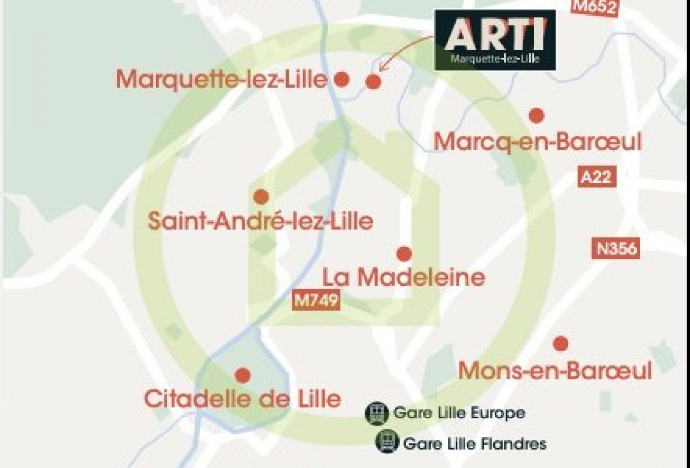 vente Appartement en frais réduits Marquette Lez Lille - Photo 3