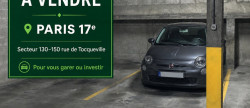 vente Parking intérieur Paris 17eme Arrondissement