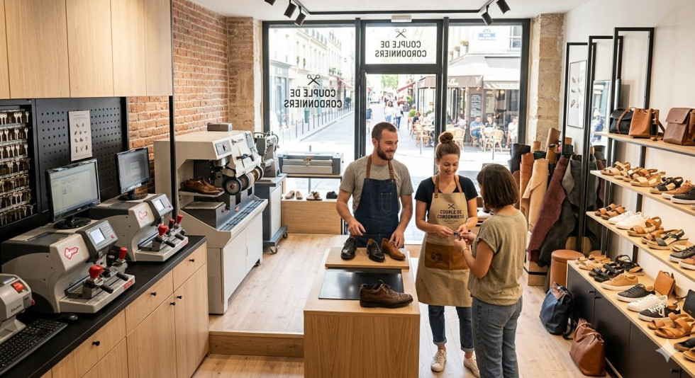 vente Chaussure cuir cordonnerie Nice - Photo 1