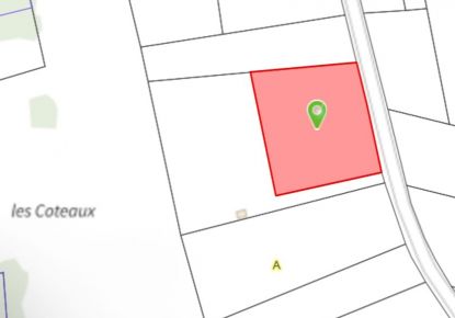 vente Terrain Thenay