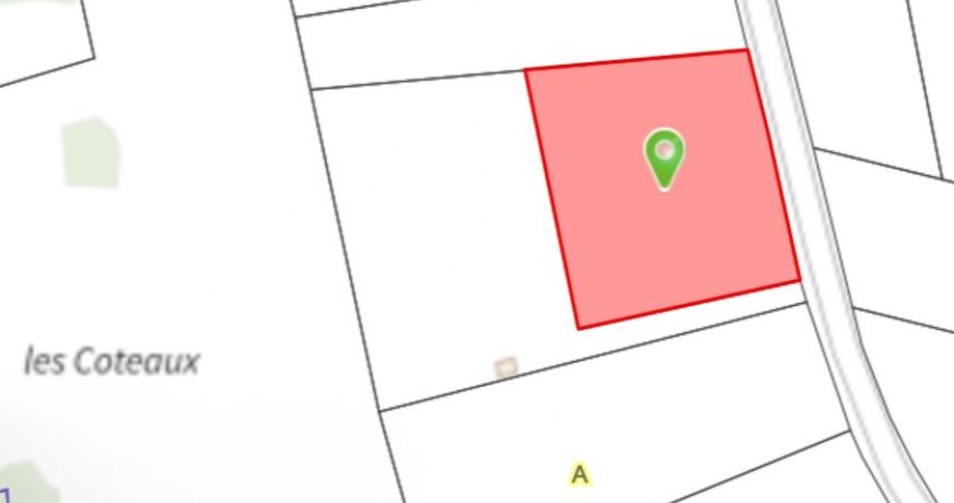 vente Terrain Thenay