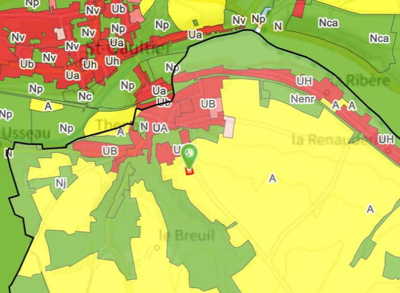 vente Terrain Thenay - Photo 1