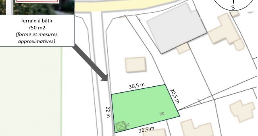 vente Terrain Saint Nicolas Du Tertre