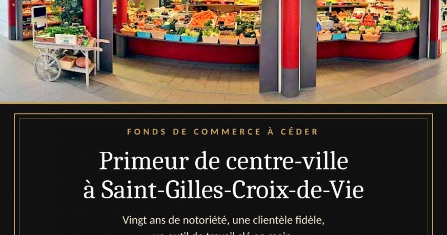vente Alimentation Saint Gilles Croix De Vie