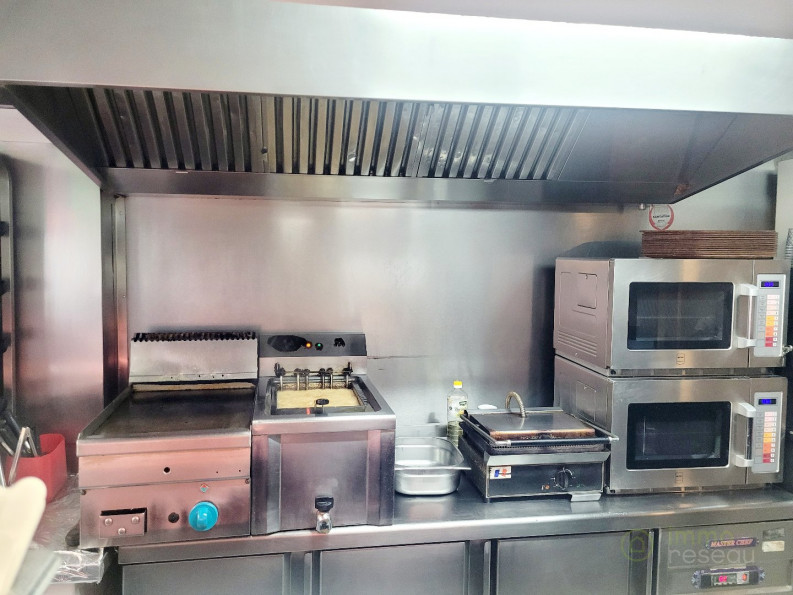 location Pizzeria snack sandwicherie saladerie fast food Paris 20eme Arrondissement - Photo 2