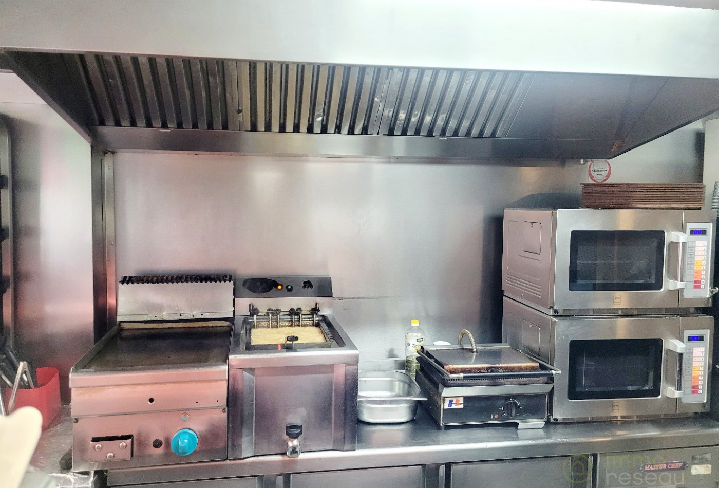 vente Pizzeria snack sandwicherie saladerie fast food Paris 20eme Arrondissement - Photo 2