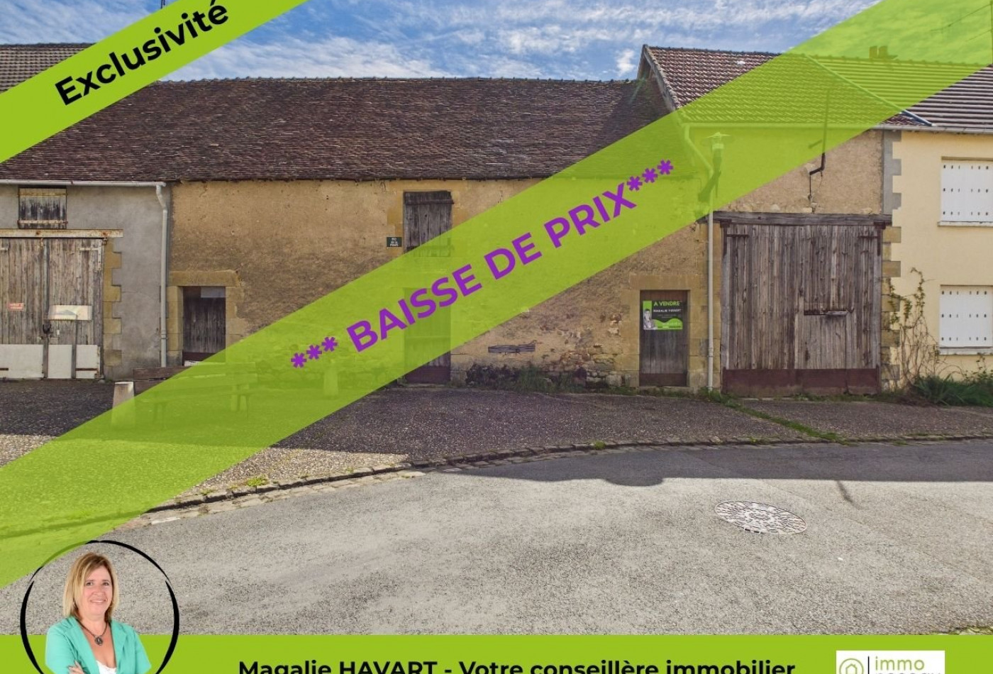 vente Grange Prissac - Photo 1
