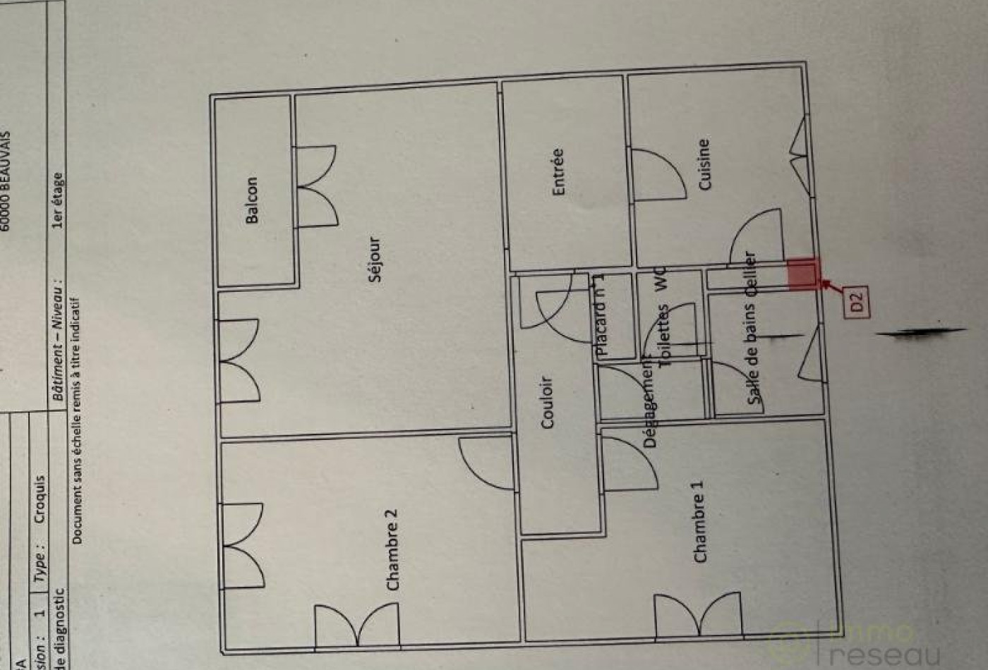 vente Appartement Beauvais - Photo 6