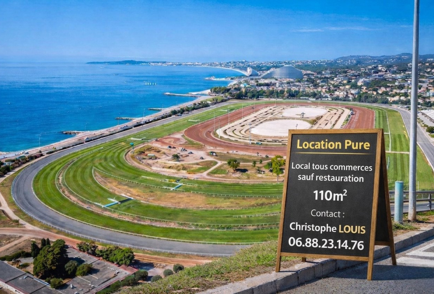 location Local commercial Cagnes Sur Mer - Photo 1