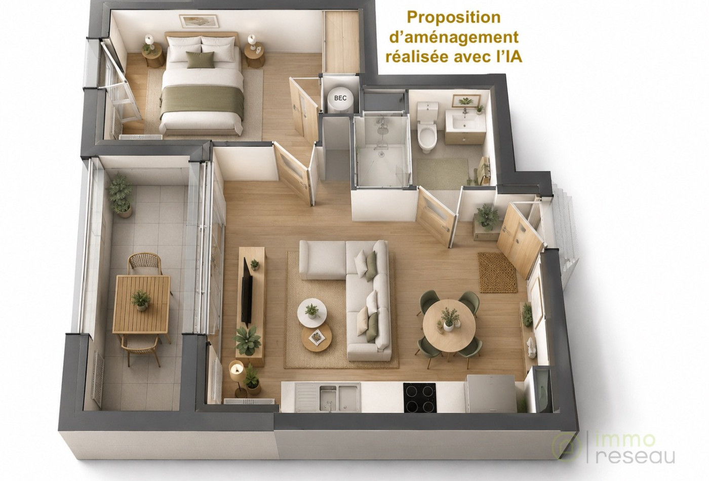 vente Appartement en frais réduits Cucq - Photo 3