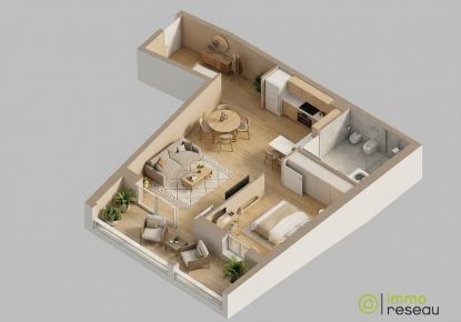 vente Appartement en frais réduits Cucq