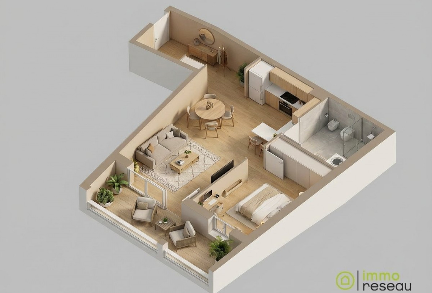 vente Appartement en frais réduits Cucq - Photo 1