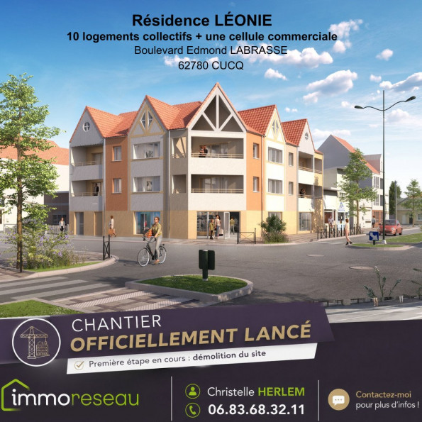 vente Appartement en frais réduits Cucq - Photo 1