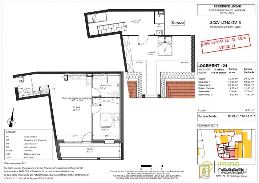 vente Appartement en frais réduits Cucq - Photo 5