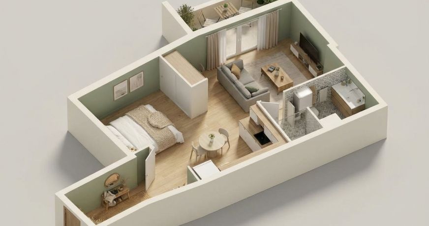 vente Appartement en frais réduits Cucq