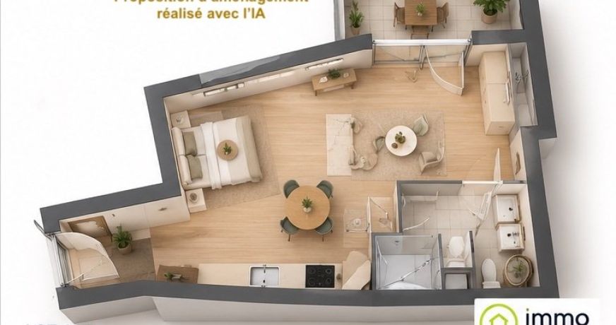 vente Appartement en frais réduits Cucq