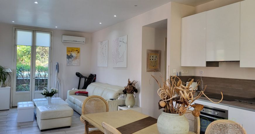 vente Appartement en rez de jardin Menton