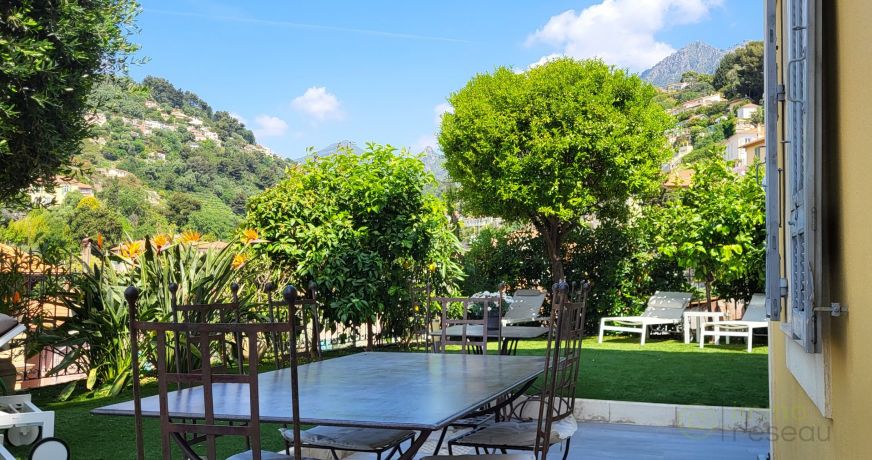 vente Appartement en rez de jardin Menton