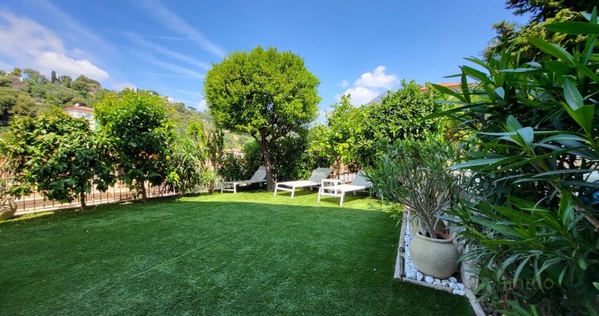 vente Appartement en rez de jardin Menton
